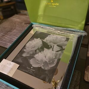 Kate Spade Elegant Silver Picture Frame